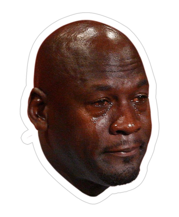 Michael Jordan Crying Face